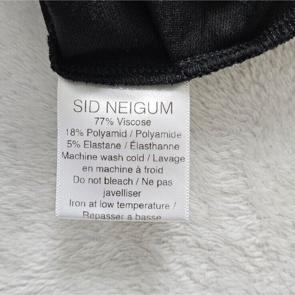 SID NEIGUM "travel-easy-wear" stretch ruched goop fave sleeveless top $425 8 / m - Picture 8 of 12